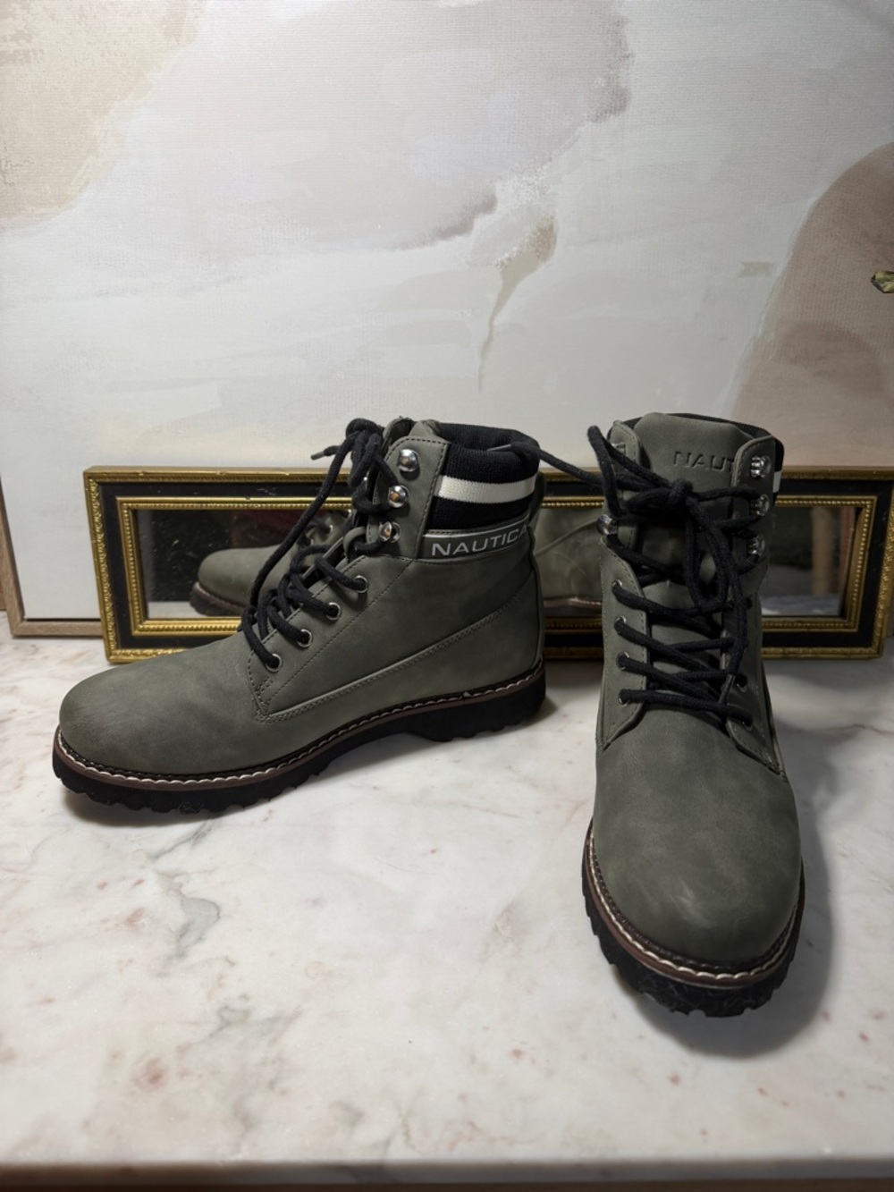 Nautica Olive Galiah Lace-Up Women’s Outdoor Boots